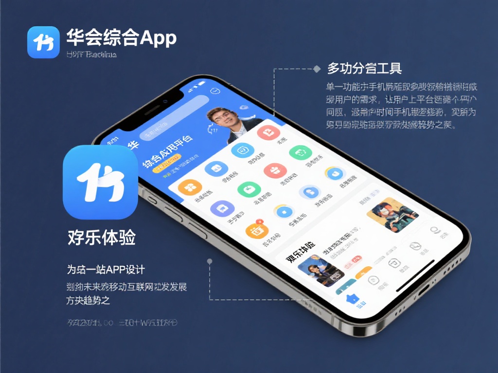 华体会综合app (华体会综合app:全方位体验一站式服务平台) 随着智能手机的普及,单一功能的应用已经难以完全满足